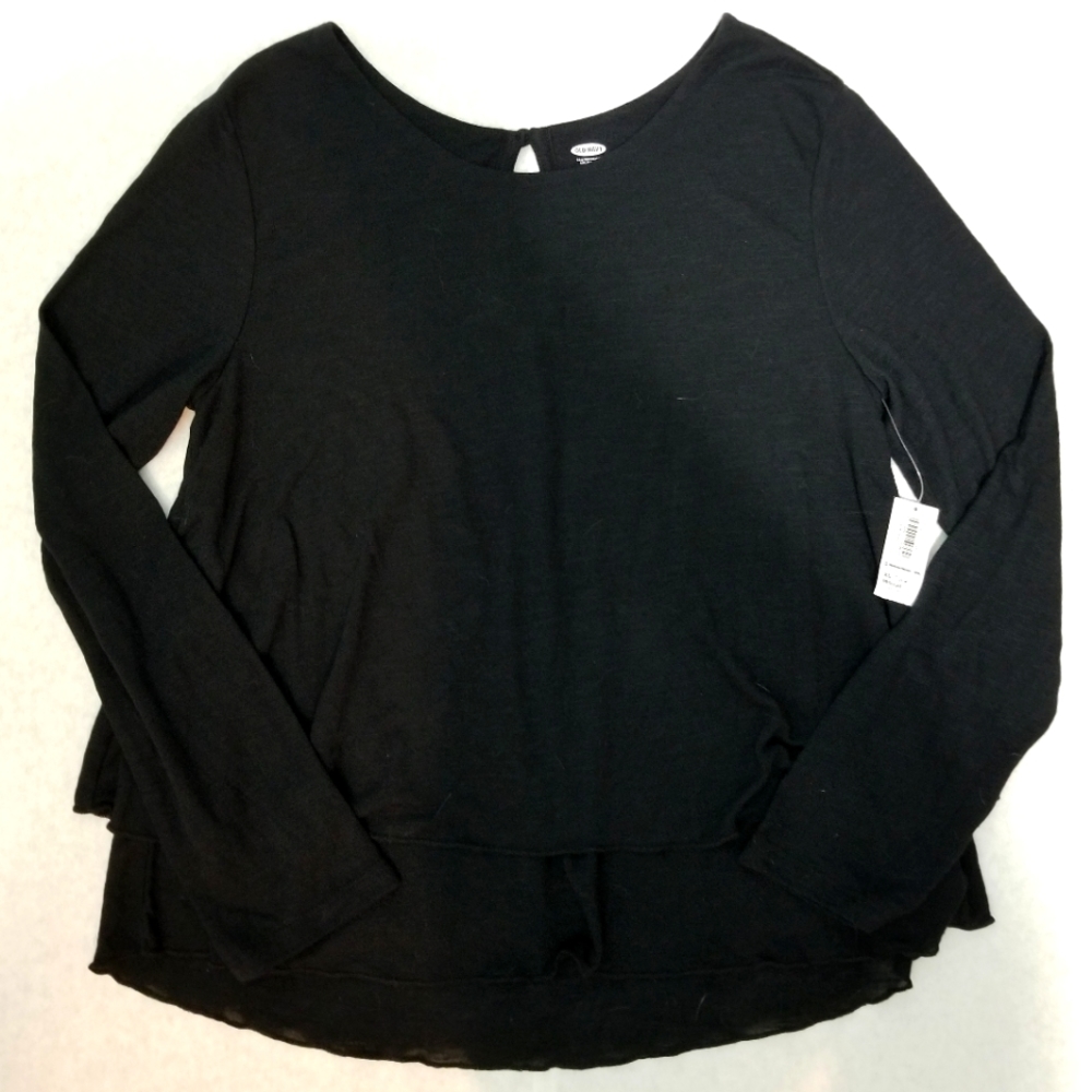 Long-Sleeve Ruffled Shirt